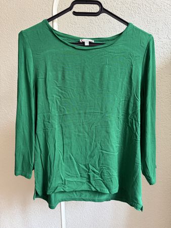 Pull léger/ t-shirt vert Street One, t.38/M