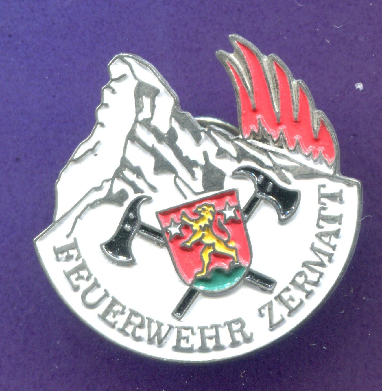 Plaketten & Abzeichen: Feuerwehr  ZERMATT – Gebraucht aus Winterthur von Sammleroase