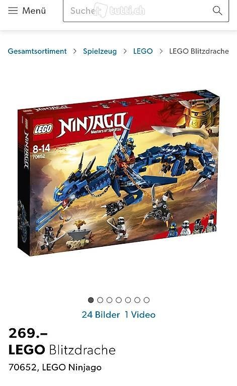 Lego Giocattoli: Lego Ninjago Blitzdrache – Usato da Niederwil SG venduto da Excentia 3