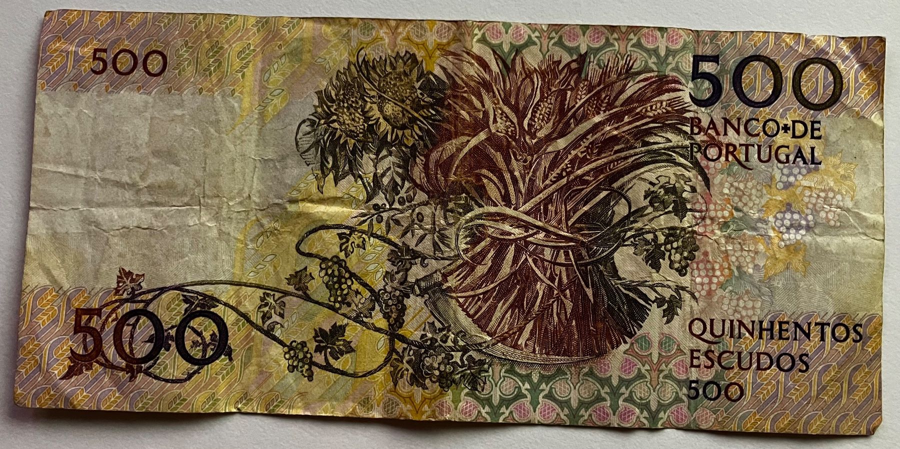 Banconote: Portugal 500 Escudos 20.11.1987 – Usato da Algetshausen venduto da Carrhard 1