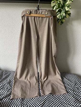 Pantalon droit beige M 🌼