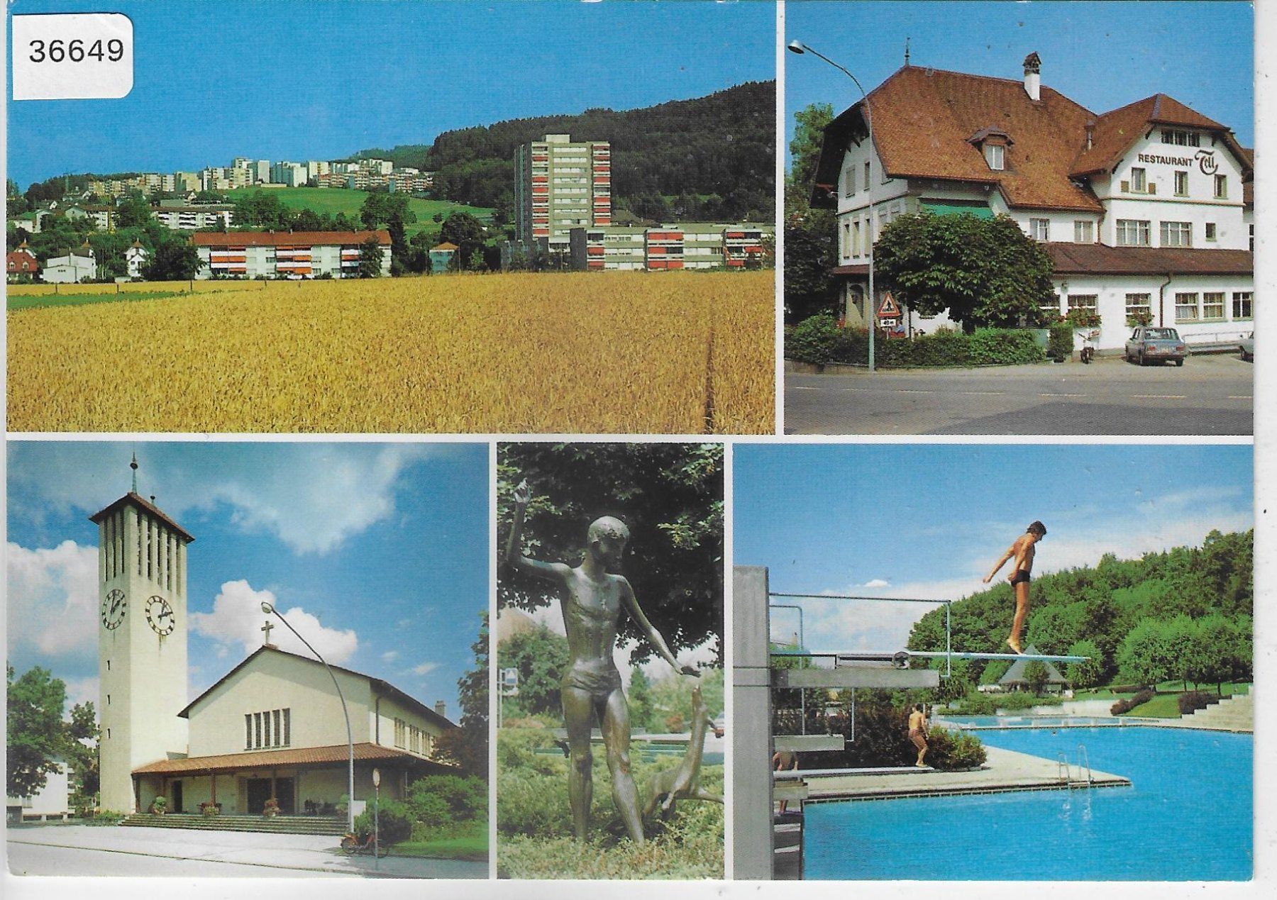 Cartoline postali: Ostermundigen BE - Multiview – Usato da Ettingen venduto da Kartenplanet