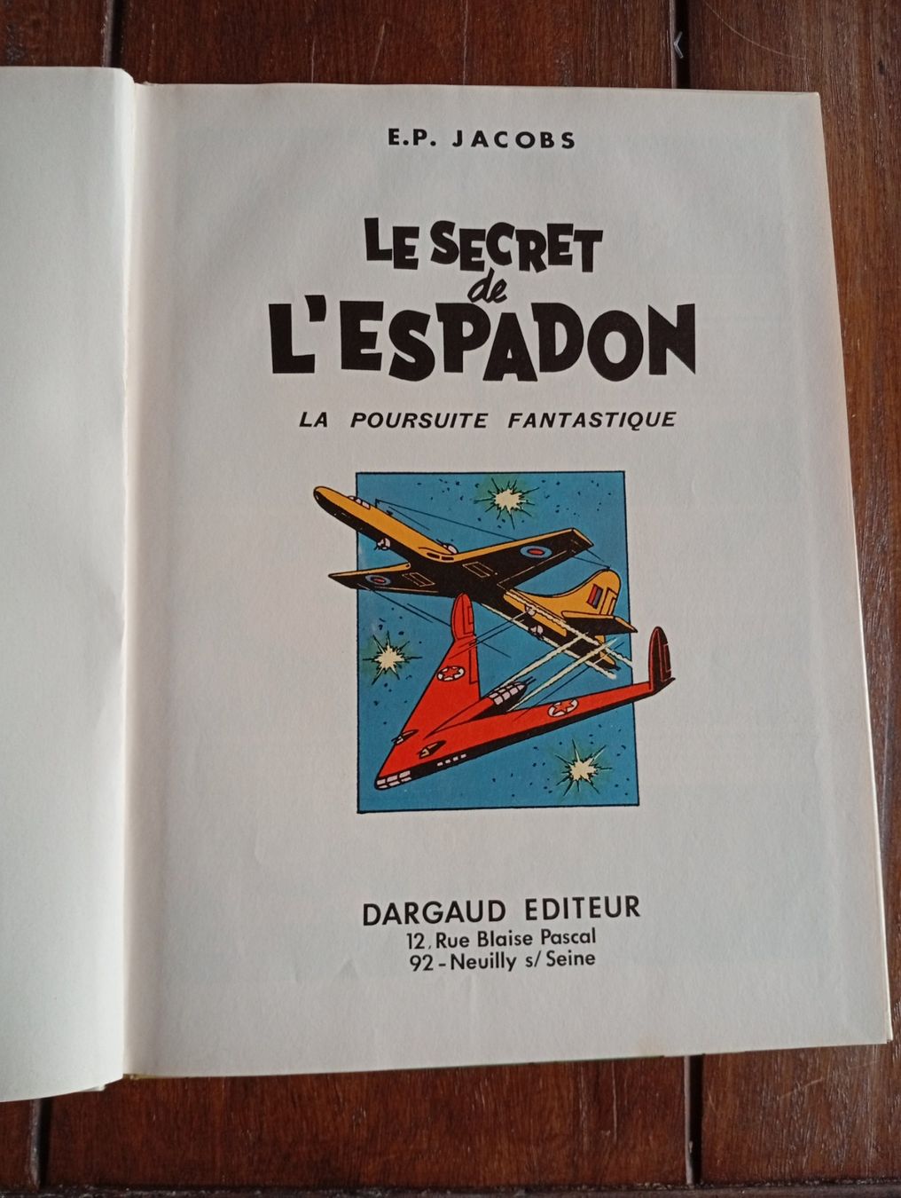 Comics: Blake et Mortimer – Gebraucht aus Perrefitte von 36B 1