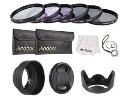 FILTER SET 55mm - UV-CPL-FLD-ND2-ND4-ND8 - KAMER FILTER SET