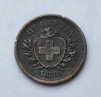 1878 1 Rappen vz+ *RAR*