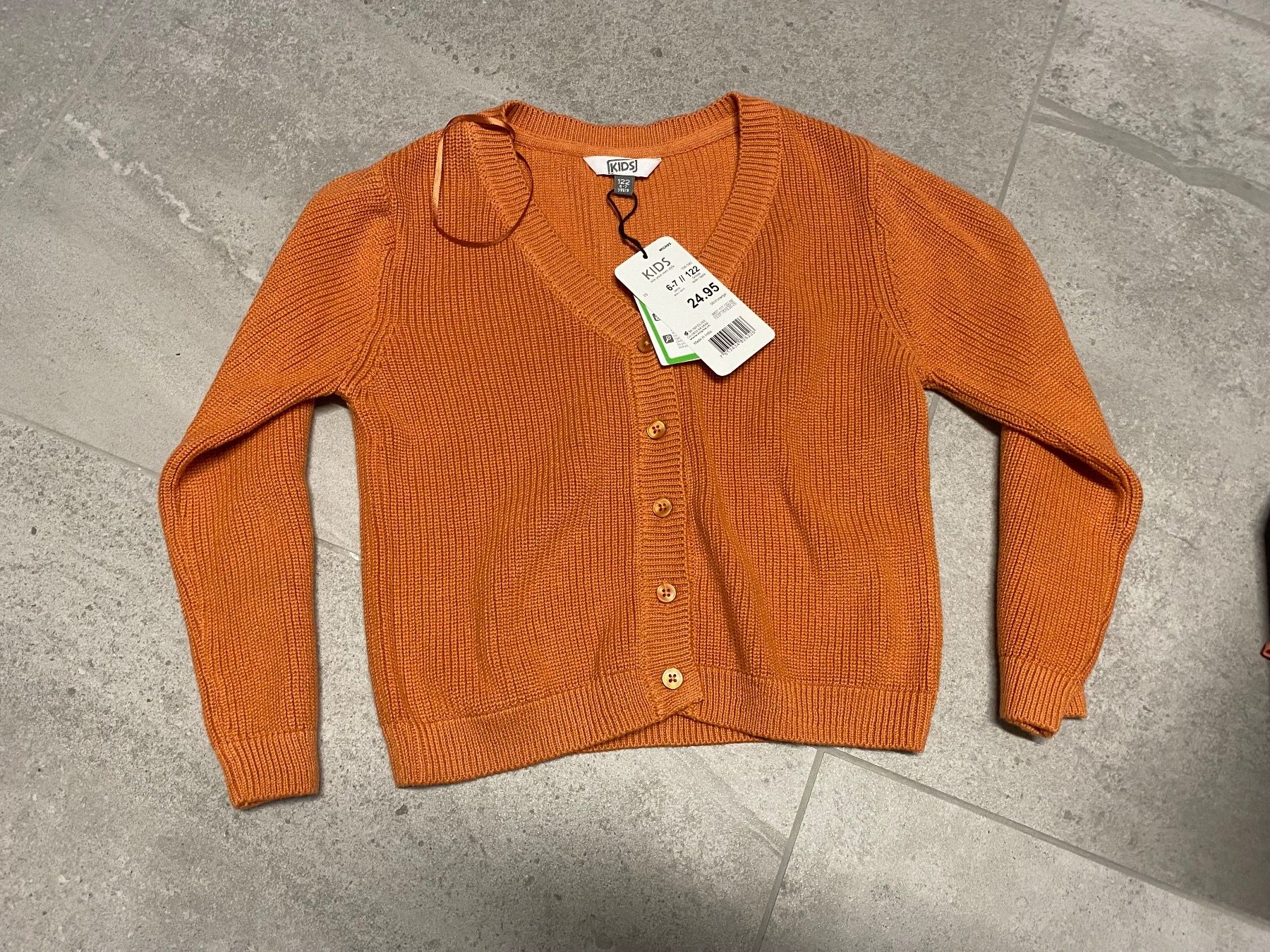 Pullover & Sweatshirts: Jaquette Pull tricot taille 122 neuf – Neu (gemäss Beschreibung) aus Salvenach von gwenwywar