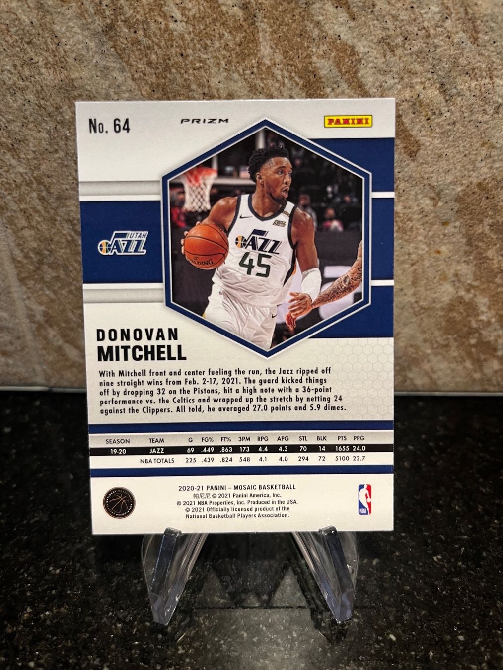 Nba Carte collezionabili: NBA Donovan Mitchell Gold Wave – Usato da Moudon venduto da AndreSR89 1
