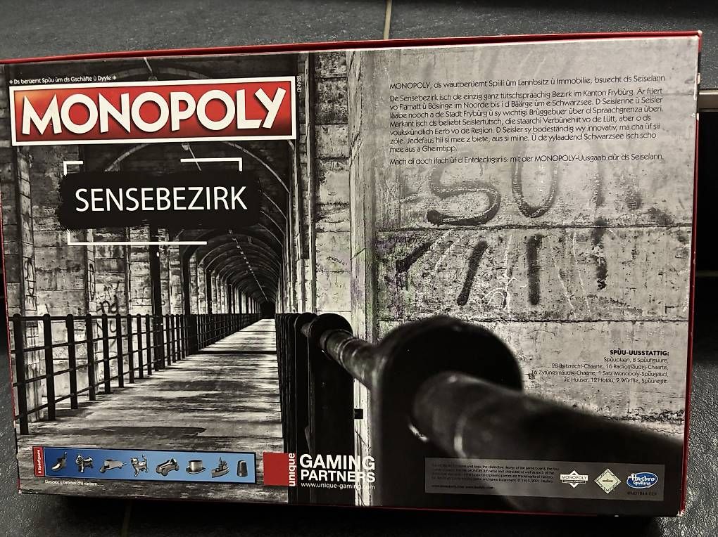 Giochi: Monopoly Sensebezirk neuwertig – Usato da Bern venduto da vfsw0 1