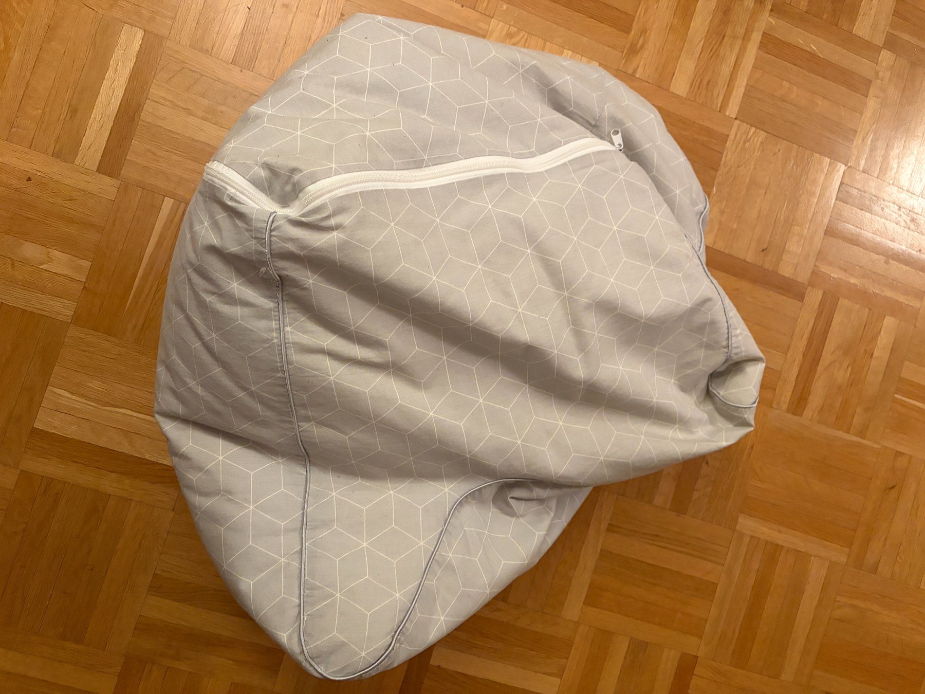 Sessel: Kinder Sitzsack grau – Gebraucht aus Uster von SchniSchna12 1
