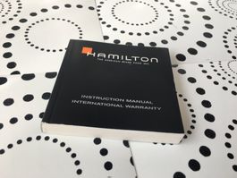 HAMILTON ORIGINAL - GENERAL OPERATING INSTRUCTIONS MANUAL !