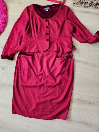 Deux-Pièces von Collectif Vintage in 4XL/22  in Weinrot