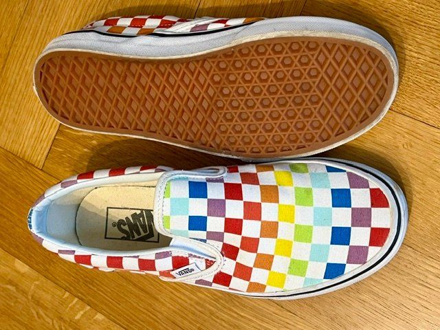 Vans Scarpe da uomo: VANS slip on multicolors - taille 38.5 – Usato da Lausanne venduto da ste_2b86 1