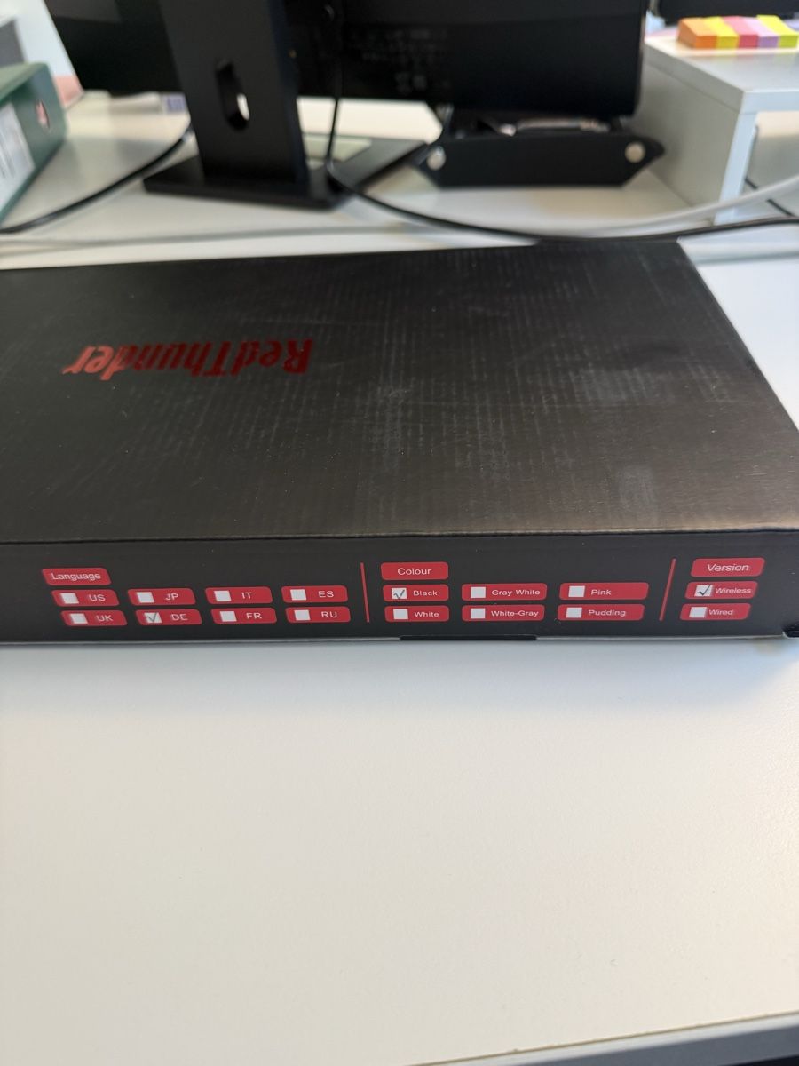 Tastiere: Tastiera e mouse RedThunder K68 - MAI USATI – Nuovo e nell'imballaggio originale da Ponte Capriasca venduto da dan_7mqv 1