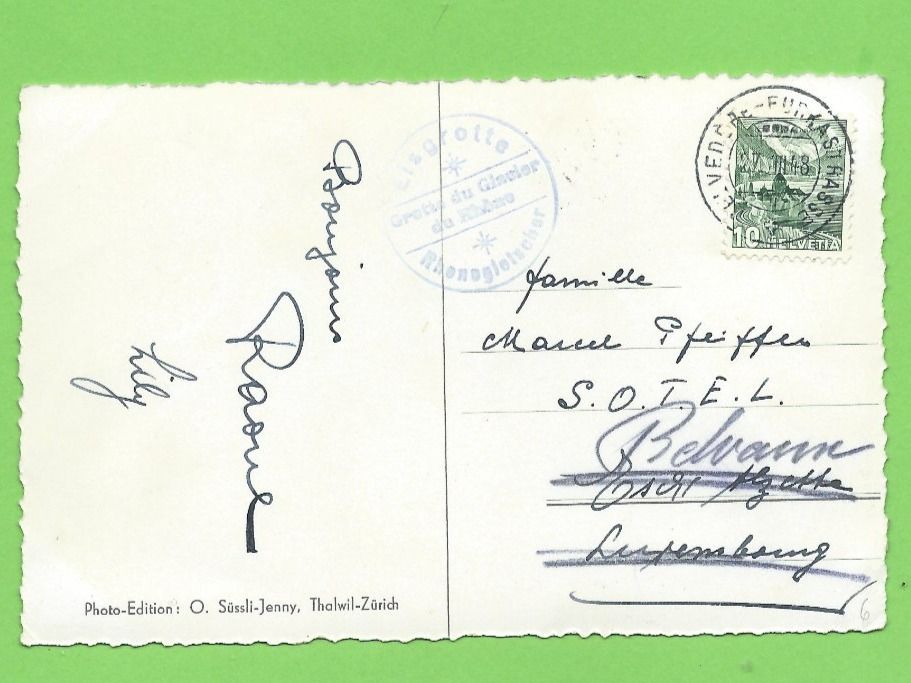 Cartoline postali: Rhonegletscher und Furkastrasse – Usato da Zürich venduto da t24_de 1