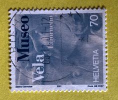 Nr.1023 GESTEMPELT Wiedereröffnung Museo Vela 2001 