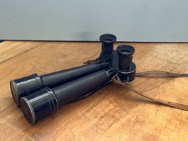 Antikes Carl Zeiss Jena Teleplast 10x Scherenfernrohr