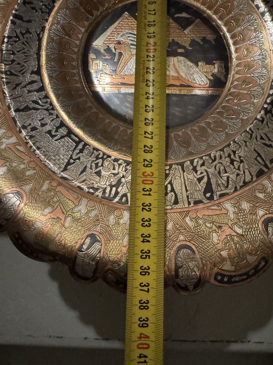 Tutte le decorazioni: Assiette décorative Égypte - Objet de collection rare! – Usato da Veyrier venduto da kimedovapa 1