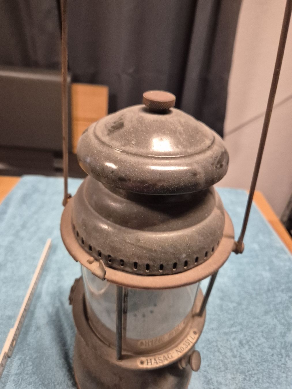 Lampade: Petroleum-Starklichtlampe, Hasag  1930/1940 – Difettoso da Vilters venduto da Fleiflomi 3