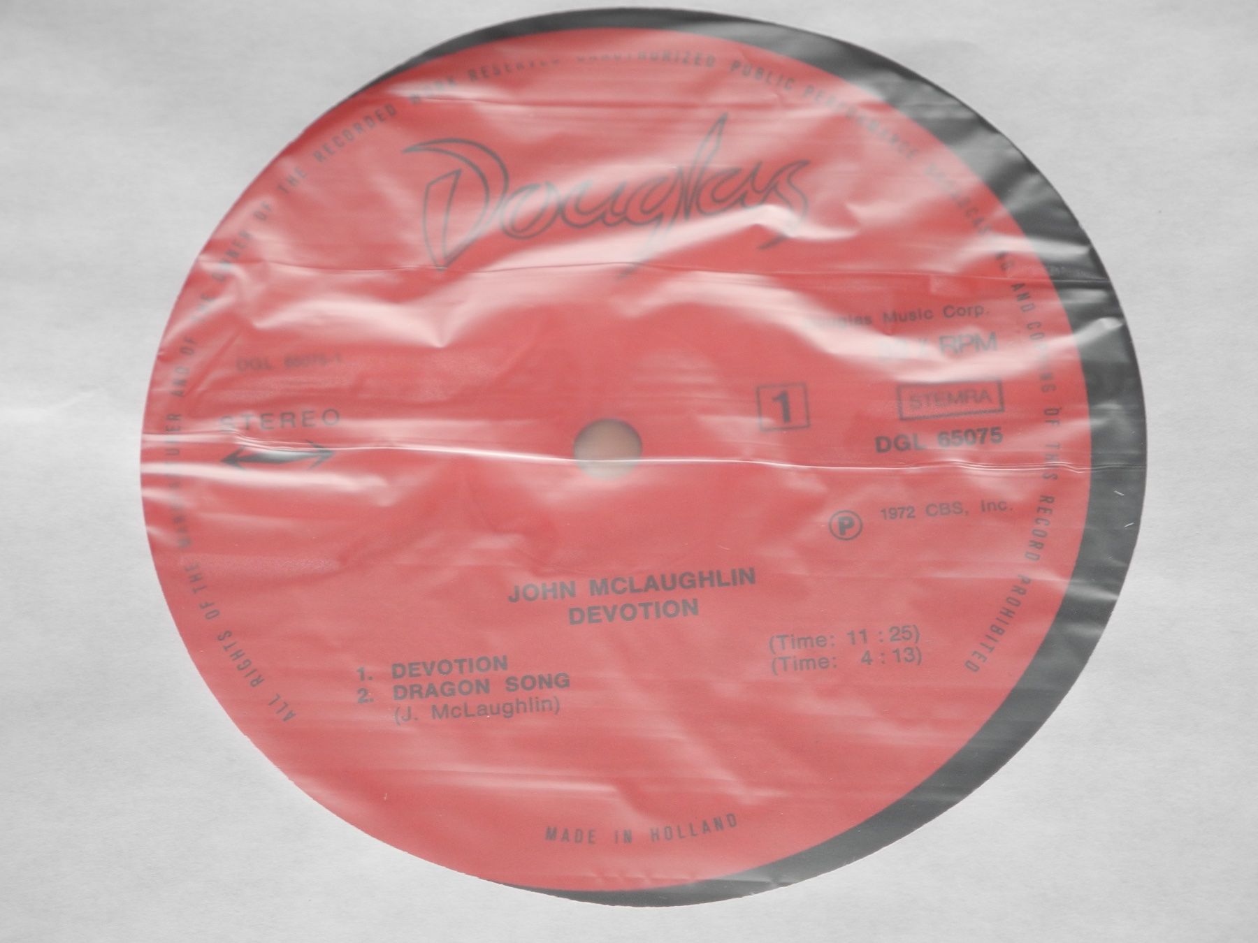 Schallplatten: JOHN MCLAUGHLIN - DEVOTION - DOUGLAS – Neu (gemäss Beschreibung) aus Fahrwangen von Swirl2 4