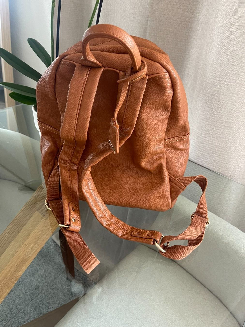Zaini: Rucksack in Cognac Farbe – Usato da Rheineck venduto da FGeissler 1