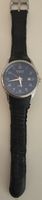 Swiss Military Watch, blaues Zifferblatt, Lederarmband