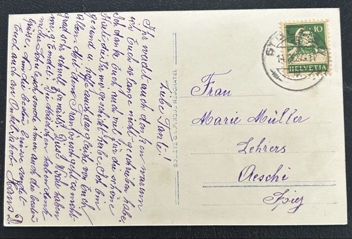Cartes postales: St. Blaise La Gare  – D'occasion à Horw par Tellbub 1