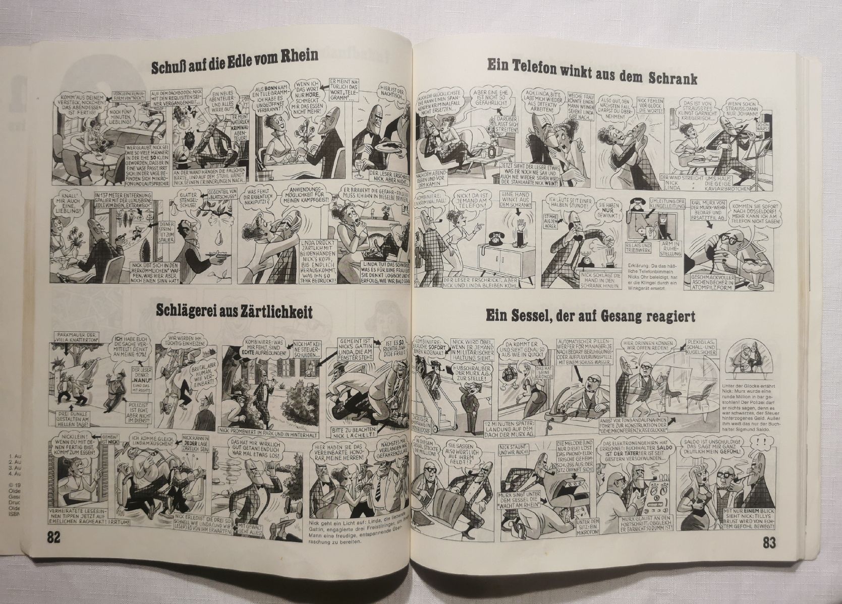Comics: Nick Knatterton - Gesamtausgabe 1983 – Gebraucht aus Wängi von  3