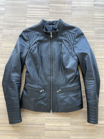 Leather Jacket, Size 36/38
