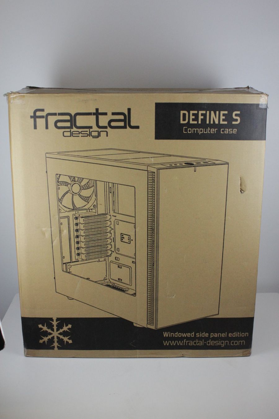 Fractal Gehäuse: Fractal Design Define S PC Gehäuse mit Fenster – Gebraucht aus Basel von IRMAundFRED