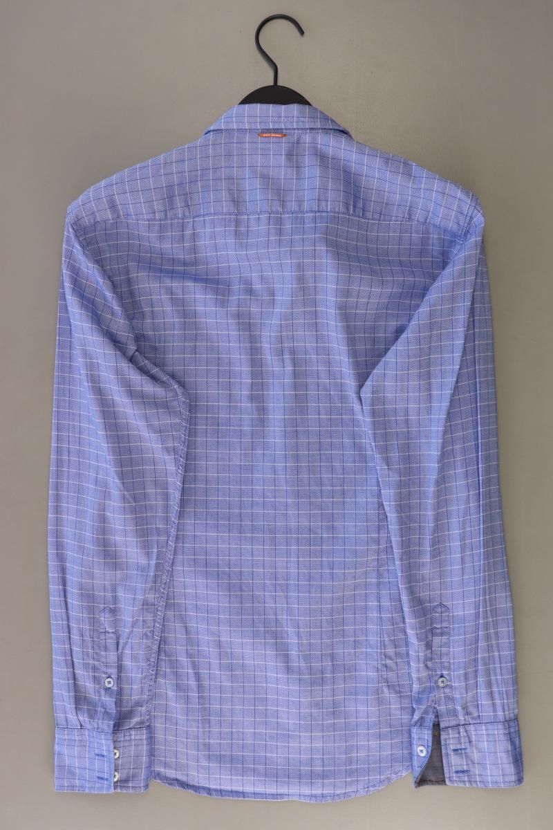 Camicie: BOSS Orange Karohemd Gr. M kariert blau – Usato da Neustadt an der Waldnaab venduto da SecondLifeFashion 1