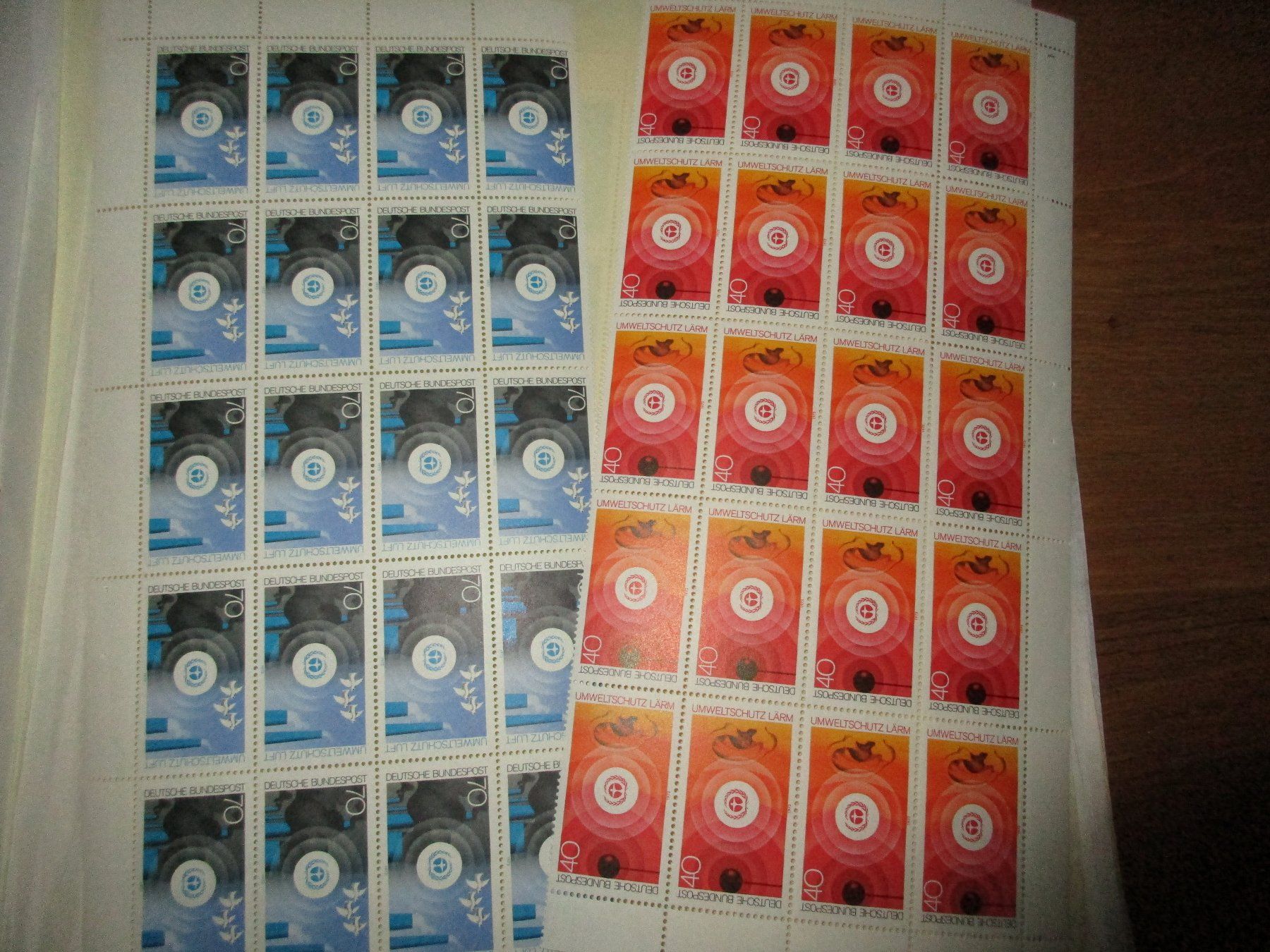 Tutti i francobolli: 1300 Stück BRD Bogenmarken postfrisch – Nuovo (secondo la descrizione) da Niederwil AG venduto da Cembalo 4