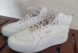 Puma Cavern Mid Sneaker, Gr. 41, Weiss - Top Zustand!