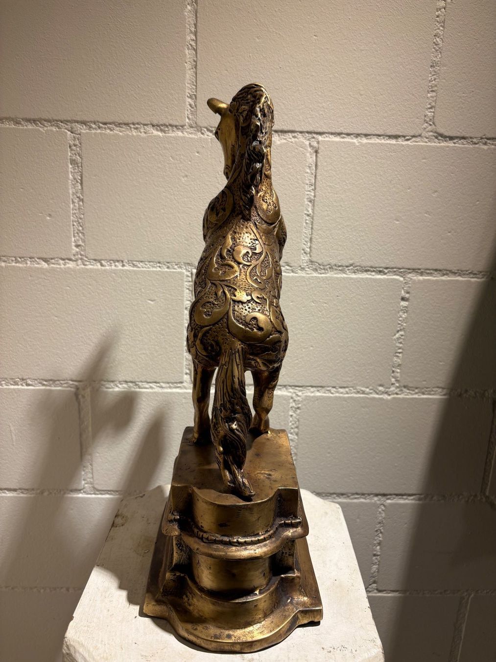 Skulpturen & Statuen: Pferd Messing 39 cm / Rarität Sammlerstück – Gebraucht aus Lenggenwil von Unique_ 4