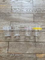 Flüeliglasbecher handbemalt Glasi Hergiswil