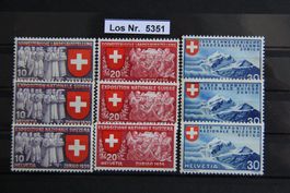 CH 1939 Serien Postfrisch                           Los 5351