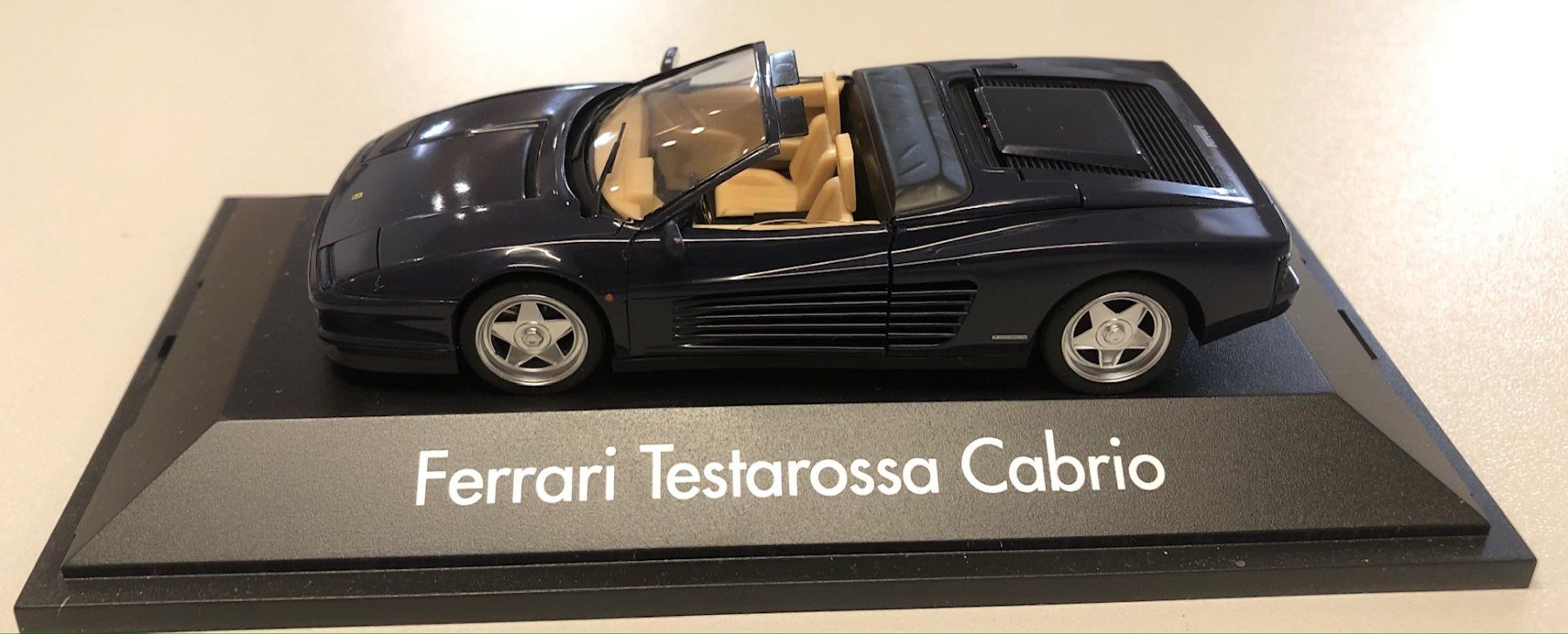 Ferrari Modellini d'auto: Herpa 1:43 / Ferarri Testarossa Cabrio – Nuovo (secondo la descrizione) da Eggersriet venduto da uncletoni