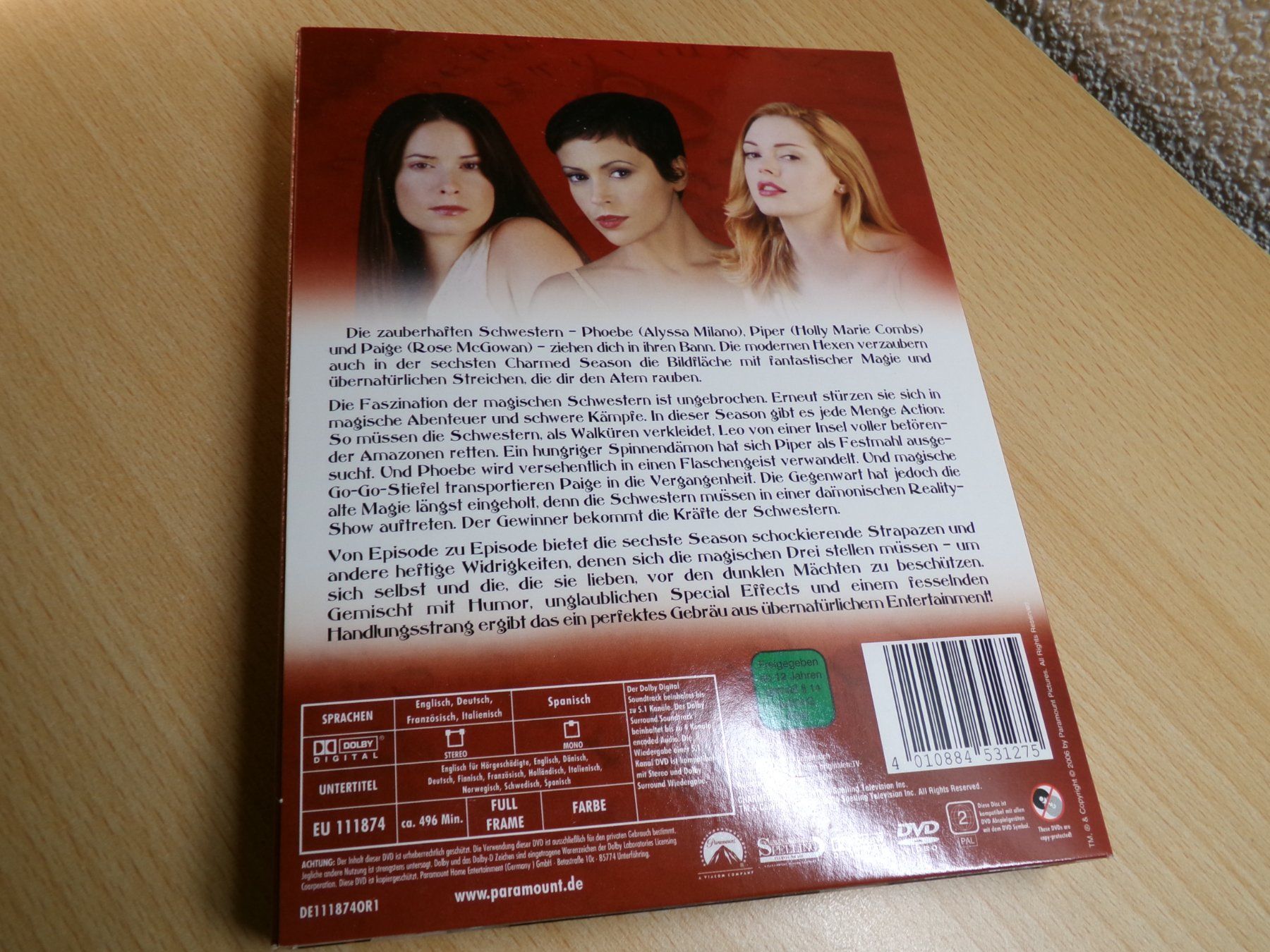 Tutti i DVDs: Charmed Staffel 6.1 – Usato da Hombrechtikon venduto da Maloev17 1