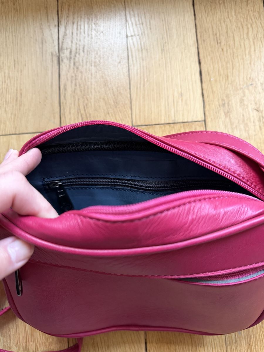 Borse da donna: Pinke Umhängetasche echt Leder – Nuovo (secondo la descrizione) da Chur venduto da auroraley 2