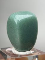 Natürlicher grüner Aventurin