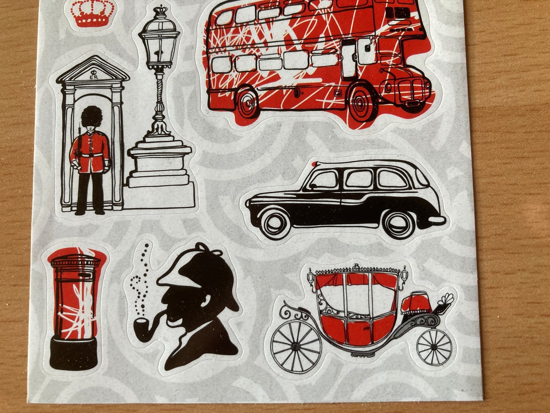 Sticker: Stickerbogen London – Nuovo (secondo la descrizione) da Lütisburg venduto da wiesenpippau 2