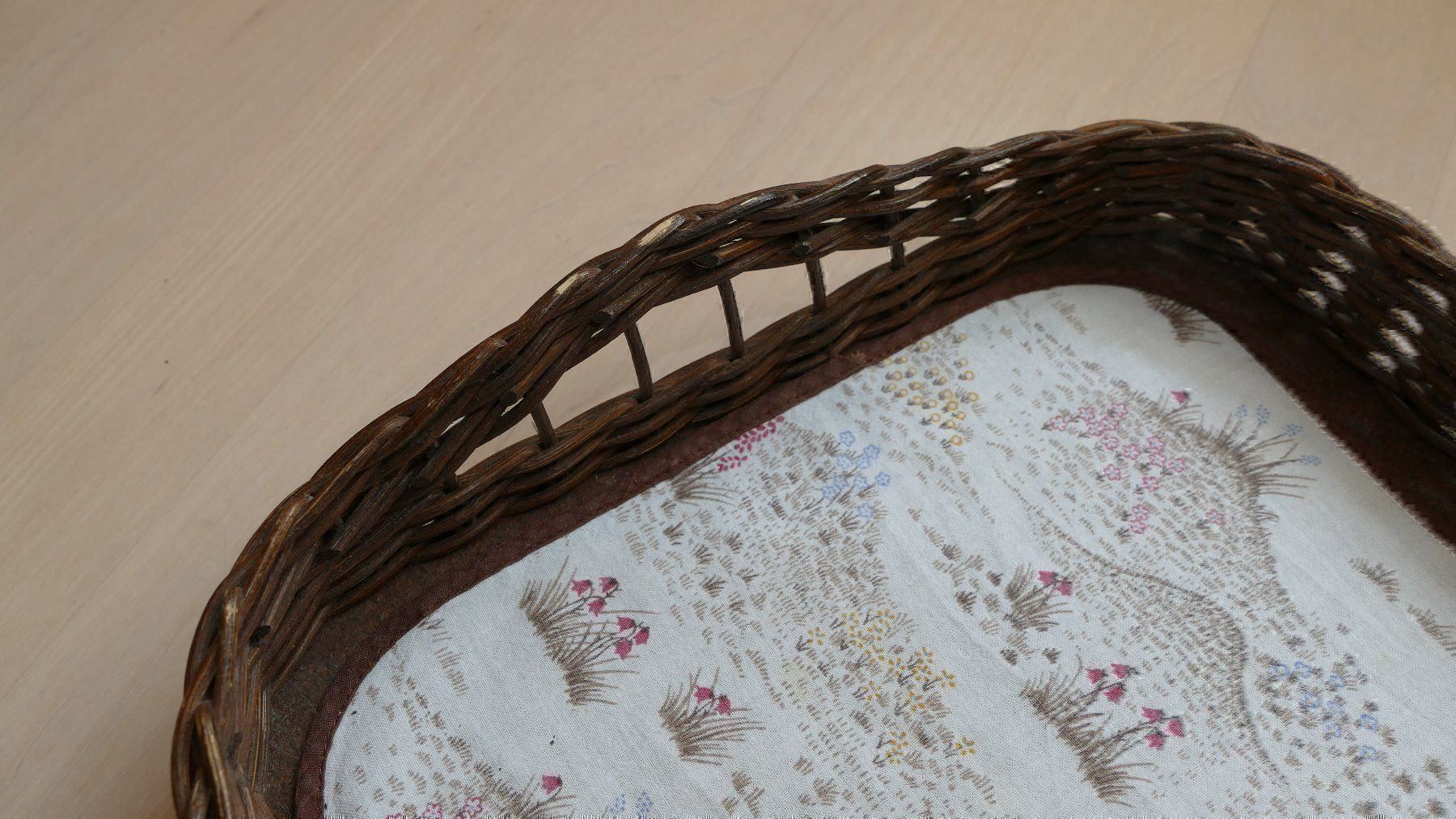 Plateaux: Serviertablett Korbgeflecht Tablett Tray – D'occasion à ESCHENBACH SG par MAKULU04 4