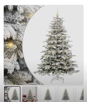 Weihnachtsbaum künstlich weiß 180cm