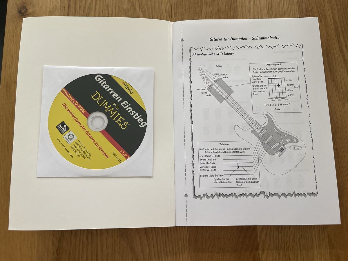 Libri: Gitarre für Dummies - Inkl. CD! – Nuovo (secondo la descrizione) da Zürich venduto da Larixx 2