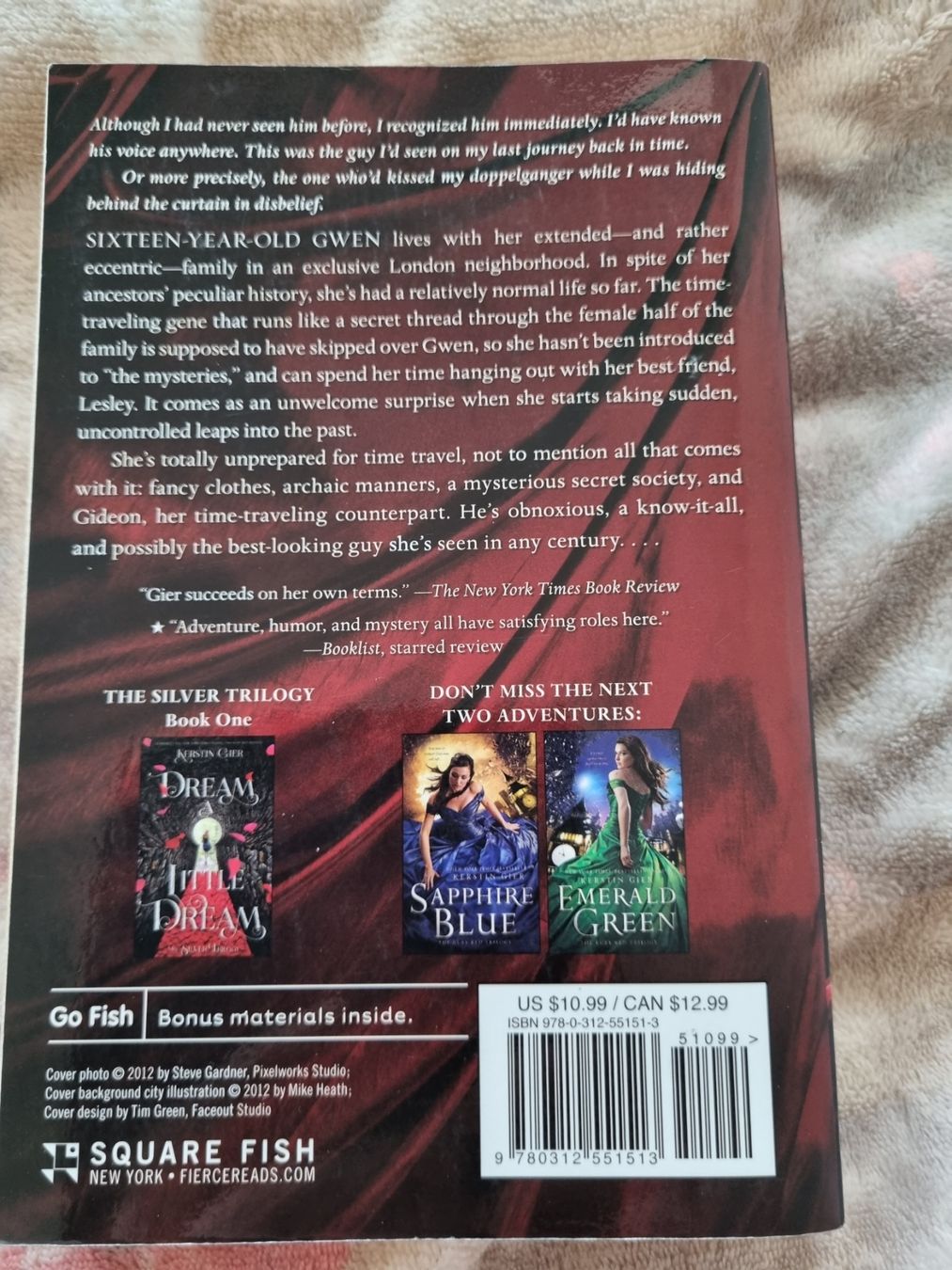 Bücher: Ruby Red, Kerstin Gier en anglais, neuf – Neu und originalverpackt aus Riddes von pierre-a-facettes 1