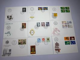 9 Stück Ersttagsbrief (57)