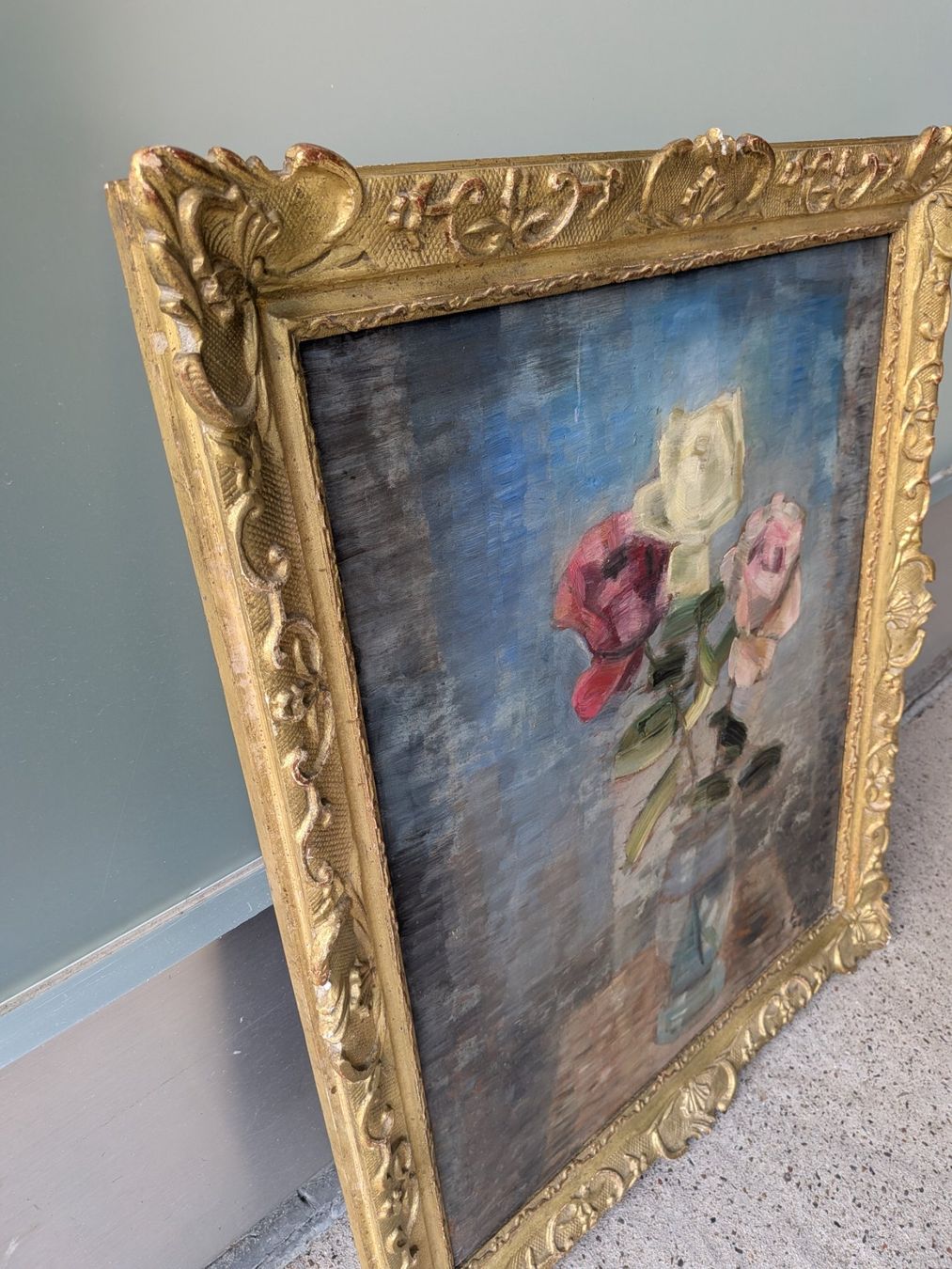 Dipinti: Original Gemälde Oskar Lüthy 1882-1945 – Usato da Emmen venduto da magelan 4