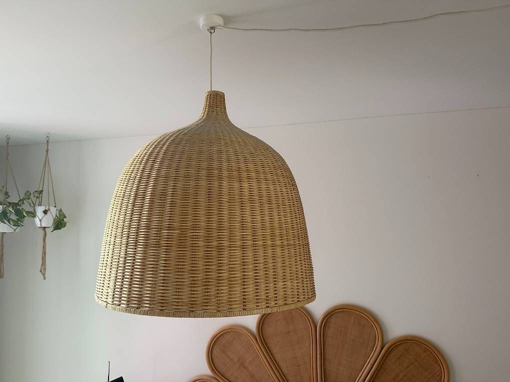 Ikea Kronleuchter & Deckenlampen: IKEA Rattan-Hängeleuchte, – Gebraucht aus Zürich von apfel125