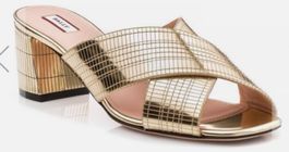 BALLY EVORIA 55 Women's sandals Available colors: gold 37