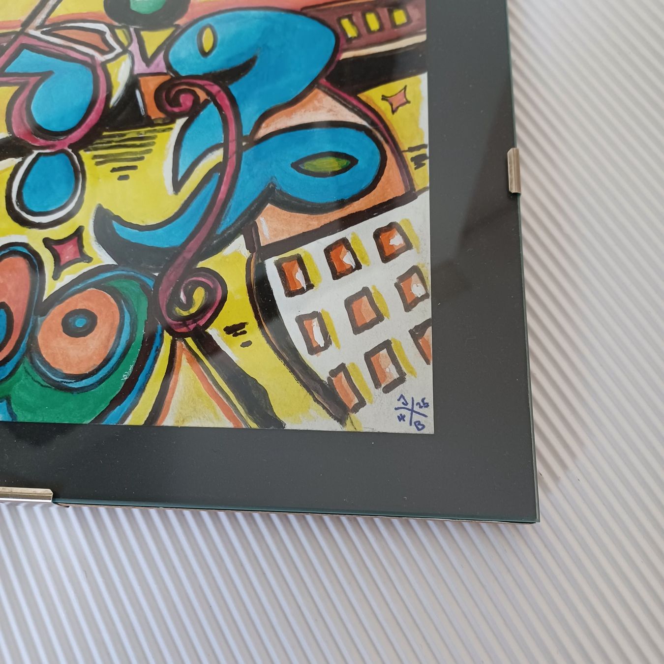 Dipinti: Bild. Acryl. Signiert. – Nuovo (secondo la descrizione) da Zürich venduto da Bellabo 3
