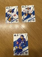 3 EVZ Eishockey Sammelkarten Playoffs Saison 2025/26